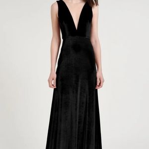 Jenny Yoo Logan Velvet Dress BNWT